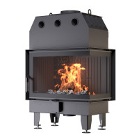 Камінна топка BOKAR 755045 R (15,2 кв ) black ceramatex