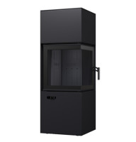 Сталева піч BOKAR Forum (9,2 kW) Black Ceramtex