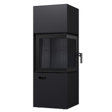 Сталева піч BOKAR Forum (9,2 kW) Black Ceramtex