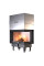 Камінна топка BOKAR 755047R G (15,2 kW ) white ceramatex