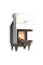Камінна топка BOKAR 755047R G (15,2 kW ) white ceramatex
