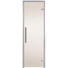 Скляні двері для хамама GREUS Premium 70/200 бронза матова
