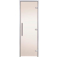 Скляні двері для хамама GREUS Premium 80/200 бронза