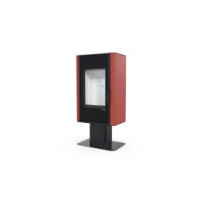 Сталева піч Defro Home SOLUM TOP 2.0 Червоний...