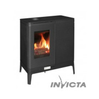 Чавунна піч Invicta AKIMIX антрацит