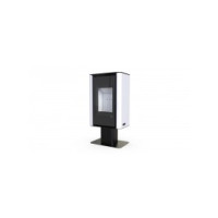 Сталева піч Defro Home SOLUM TOP Білий