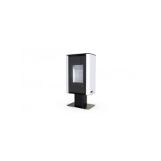 Сталева піч Defro Home SOLUM TOP Білий