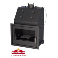 Камінна топка з водяним контуром HYDROBRONPI 80Е ...