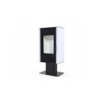 Сталева піч Defro Home SOLUM TOP 2.0 Білий...