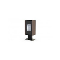 Сталева піч Defro Home SOLUM TOP Коричневий...