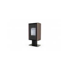 Сталева піч Defro Home SOLUM TOP Коричневий...