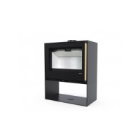 Сталева піч Defro Home CUBEN S