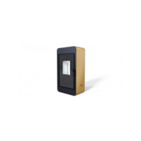 Сталева піч Defro Home PICO Золотий