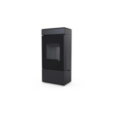 Сталева піч Defro Home CUBE MINI 2.0 Чорний (чорний шам...