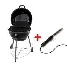 Акційний набір Вугільний гриль Char-Broil Kettleman + Looftlighter