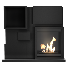 Біокамін Kratki JULY чорний з сертифікатом TUV