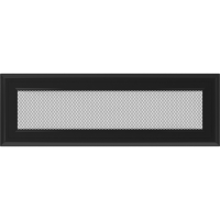 Камінна решітка Kratki Oskar чорна 11x32