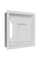 Камінна решітка Kratki WIND біла 22x22