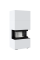 Камінна топка Kratki NBC 7 в обудові HOME EASY BOX стальний - білий