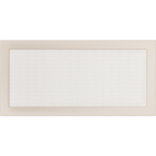 Камінна решітка Kratki кремова 22x45