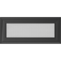 Камінна решітка Kratki Oskar графітова 11x24