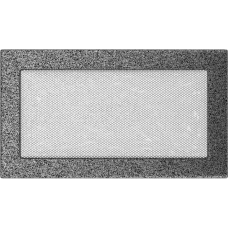 Камінна решітка Kratki чорно-срібна 17x30
