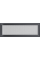 Камінна решітка Kratki Oskar графітова 17x49