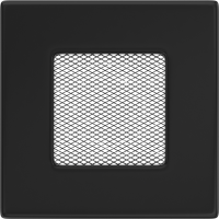 Камінна решітка Kratki чорна 11x11