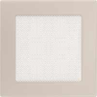 Камінна решітка Kratki кремова 17x17