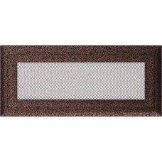Камінна решітка Kratki Oskar мідна фарбована 11x24