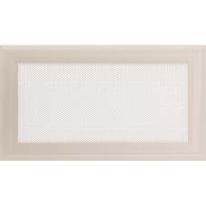 Камінна решітка Kratki Oskar кремова 17x30