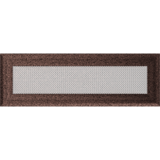 Камінна решітка Kratki Oskar мідна фарбована 11x32