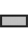 Камінна решітка Kratki чорна 17x37