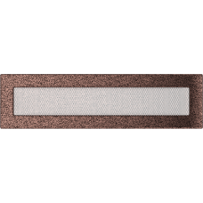 Камінна решітка Kratki мідна 11x42