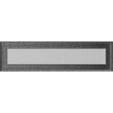 Камінна решітка Kratki Oskar чорно-срібна 11x42