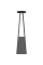Газовий обігрівач Kratki UMBRELLA стальний чорний