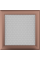 Камінна решітка Kratki Oskar мідна 22x22