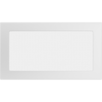 Камінна решітка Kratki біла 17x30
