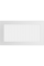 Камінна решітка Kratki біла 17x30