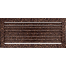 Камінна решітка Kratki FRESH мідна 17x37