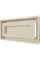 Камінна решітка Kratki WIND кремова 22x45