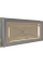 Камінна решітка Kratki WIND кремова 22x45