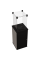 Газовий обігрівач Kratki PATIO MINI керамограніт NATURALI OSSIDIANA VENA CHIARA - ручне управління