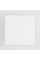 Камінна решітка Kratki біла 22x22