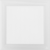 Камінна решітка Kratki Oskar біла 22x22