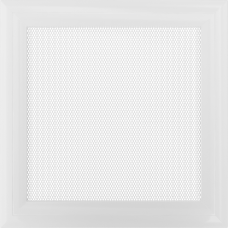 Камінна решітка Kratki Oskar біла 22x22
