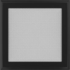 Камінна решітка Kratki Oskar чорна 22x22