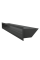 Камінна решітка Kratki LUFT SF чорна 9x80