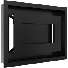 Камінна решітка Kratki WIND чорна 22x30