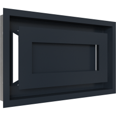 Камінна решітка Kratki WIND графітова 22x37